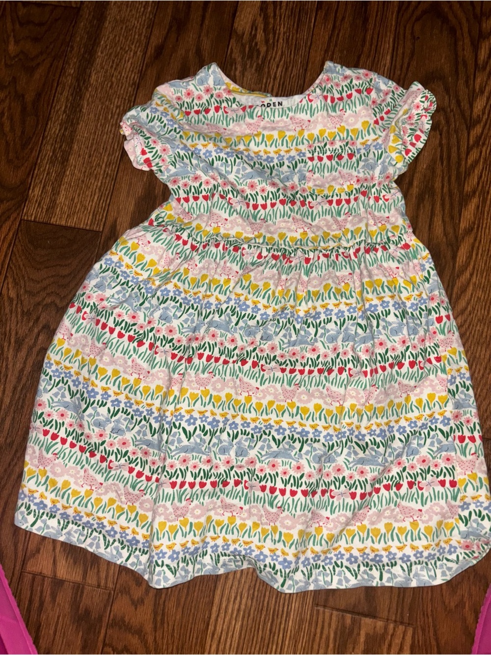 Mini Boden Fun Jersey Dress 6-7Y
